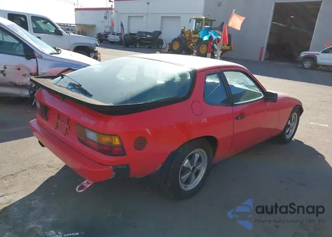 1987 Porsche 924 S from USA, damaged, VIN WP0AA092XHN452123